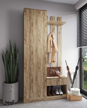 Прихожая МЛ - 8 левая(без зеркала) , Собран