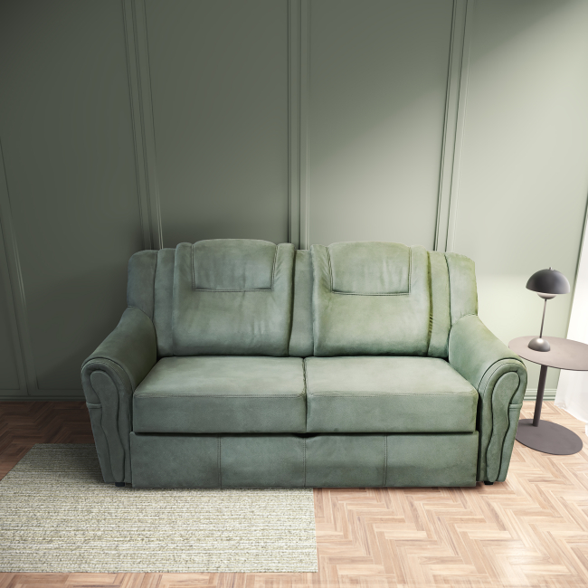 Софа "СЛОНИК" 2 задняя спинка с кож,зам  К-2