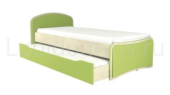 КОМБИ  МН-211-09 Кровать с осн. (80х1,90)185х78х17(снято), Собран