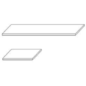 ЛАУРА Набор полок к шкафу 3Д