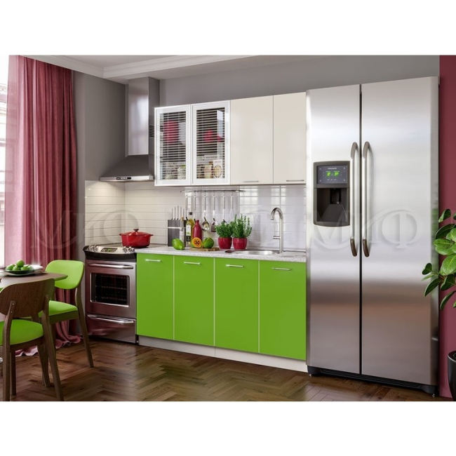 Кухня ЛДСП Фортуна фотопечать 1,6м Кухня ЛДСП Фортуна фотопечать 1,6м