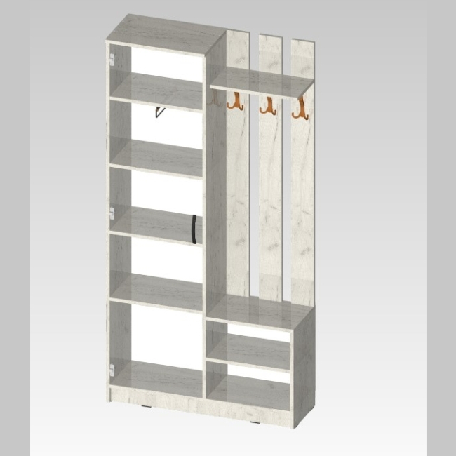 Прихожая МЛ - 9 левая (без зеркала)