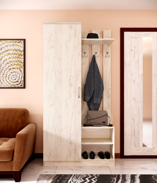 Прихожая МЛ - 9 левая (без зеркала)