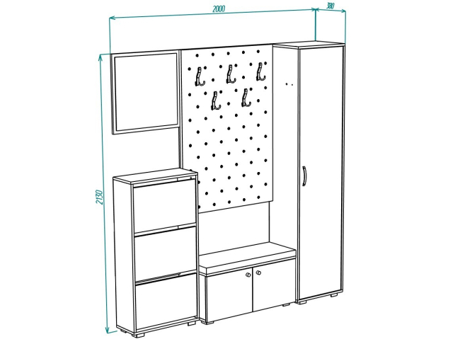  ПРИХОЖАЯ МЛ набор №11 (2000)