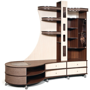 ОРФЕЙ 12 Шкаф комбинированный С тумбой Л (0365.2) ОРФЕЙ 12 Шкаф комбинированный С тумбой Л (0365.2)