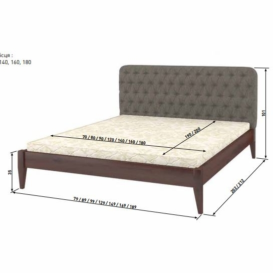 МАРРОКО 140 х 200 (Мебигр)