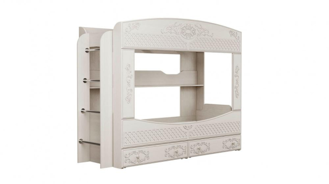 КАРОЛИНА Кровать 2-х ярусная 80x190 с основ., Собран