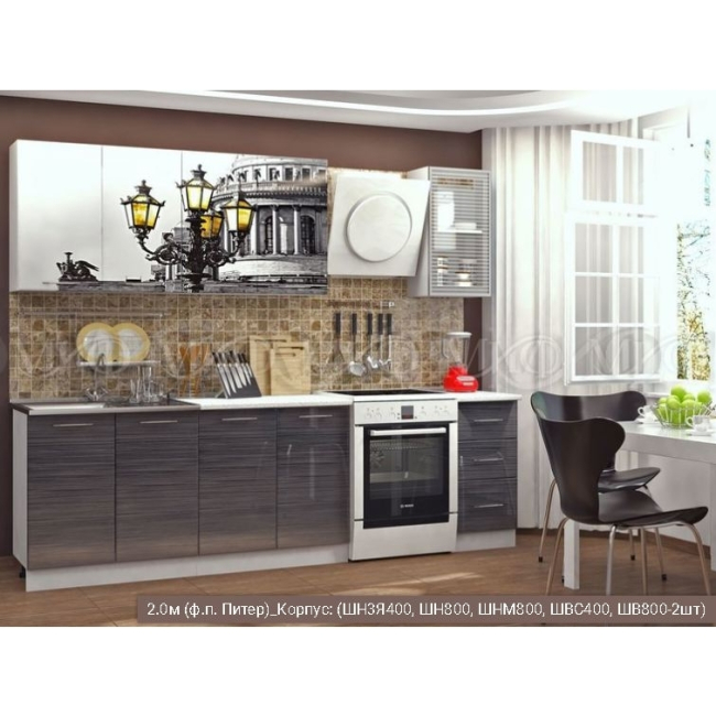 Кухня ПВХ фотопечать 2,0м (МИФ)