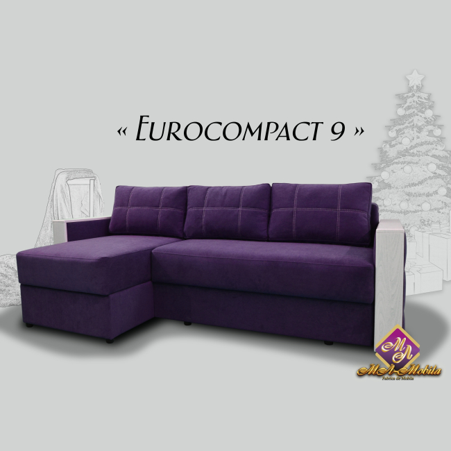 Мягкий угол ЕВРОкомпакт 9  ЛДСП K-1