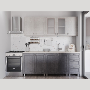 Кухня  МИРА  2,10 м  (без столешницы)