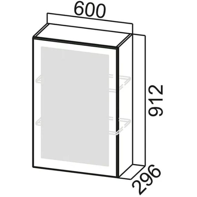 ВОЛНА Ш600с (1ств)/912 ВОЛНА Ш600с (1ств)/912