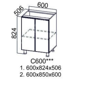 ВЕНЕЦИЯ С 600 (60 Н) ВЕНЕЦИЯ С 600 (60 Н)