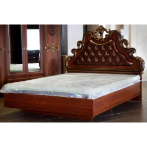 РОЗАЛИЯ Кровать   высокая с мягким эл. (1,6х2,0) (0456.6)