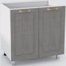 Белый / графит