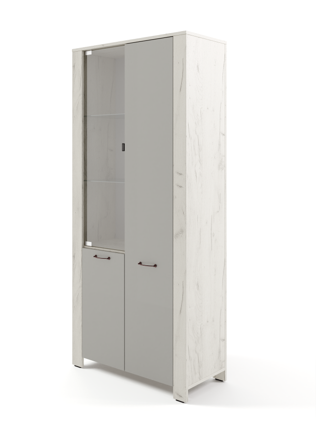 ВЕГА № 6 Шкаф 2Д Витрина