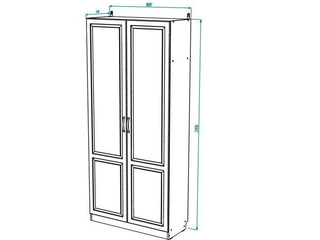 Ливерпуль №  3 Шкаф для одежды , Собран