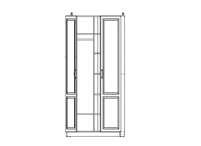 Ливерпуль № 30 Шкаф для одежды комбин, Собран
