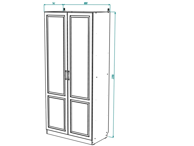 Ливерпуль № 30 Шкаф для одежды комбин, Собран