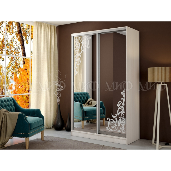 Шкаф - купе Тринити 2(1,35)