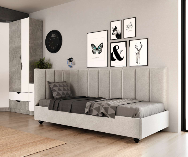 Кровать Шарм 5 левый (90*200) K-1, Собран