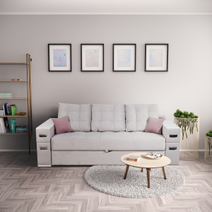 Софа "ВИРАЖ" 7/2 (1800) пруж бл Бонель К-2, Собран