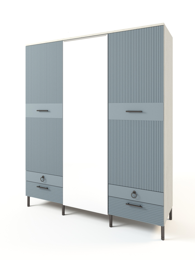 Вельвет № 6 Шкаф 1800 , Собран